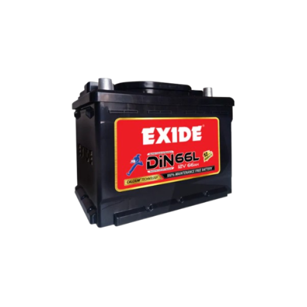 Exide MF DIN-66 Battery 66Ah
