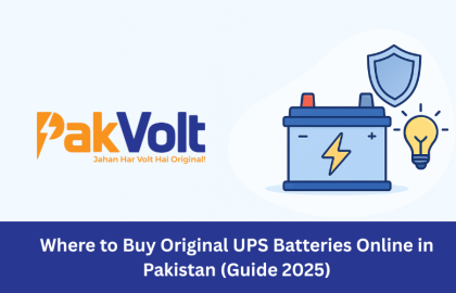 Where to Buy Original UPS Batteries Online in Pakistan (Guide 2025)