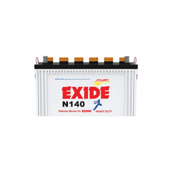 Exide N140 Battery – Heavy-Duty Lead-Acid Battery