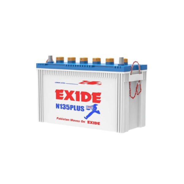 Exide N135 Battery – 100Ah Heavy-Duty Battery