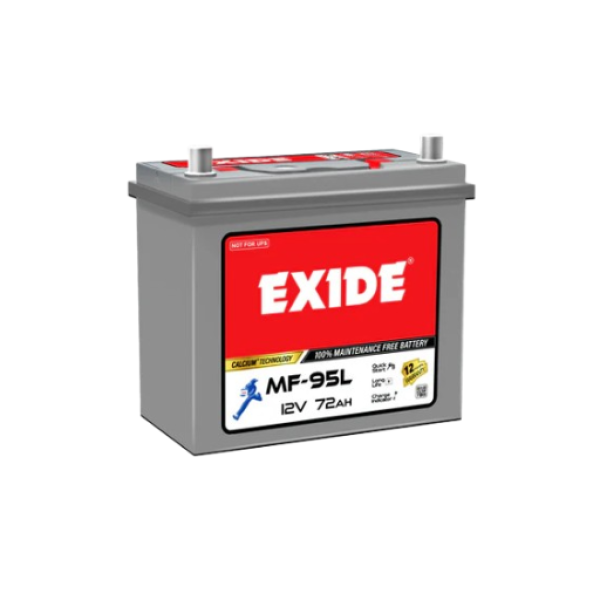 Exide MF-95L Battery 72Ah