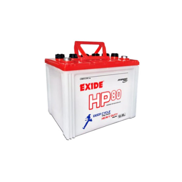 Exide HP80 Battery 50Ah
