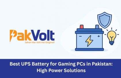Best UPS Battery for Gaming PCs in Pakistan: High Power Solutions